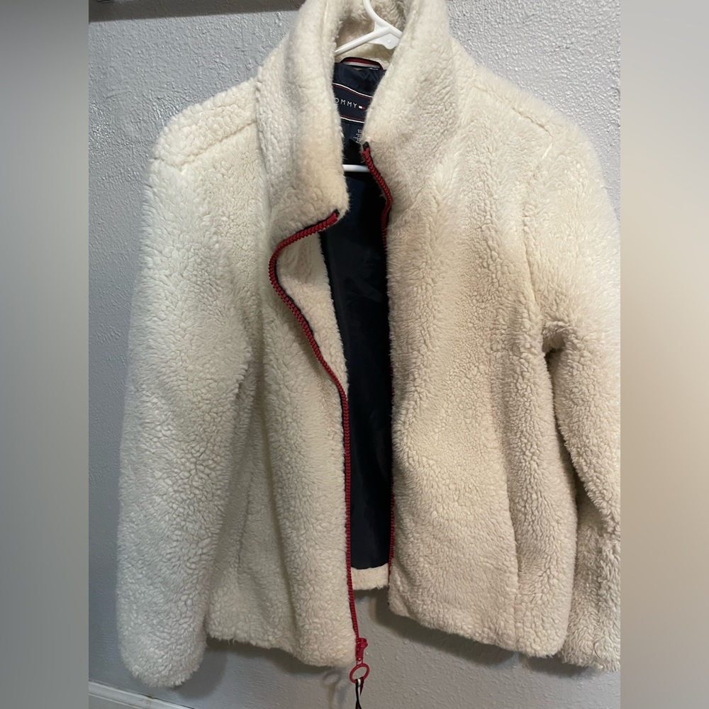 S Tommy Hilfiger teddy jacket